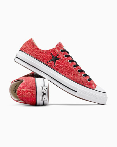 Converse Converse x Stüssy Chuck 70 Men Sneakers Red USA | C-19403259
