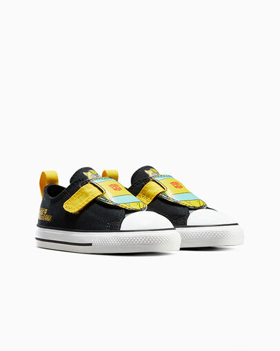 Converse Converse x Transformers Chuck Taylor All Star Kids' Sneakers Black / Yellow / Red USA | C-46719309