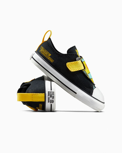 Converse Converse x Transformers Chuck Taylor All Star Kids' Sneakers Black / Yellow / Red USA | C-46719309