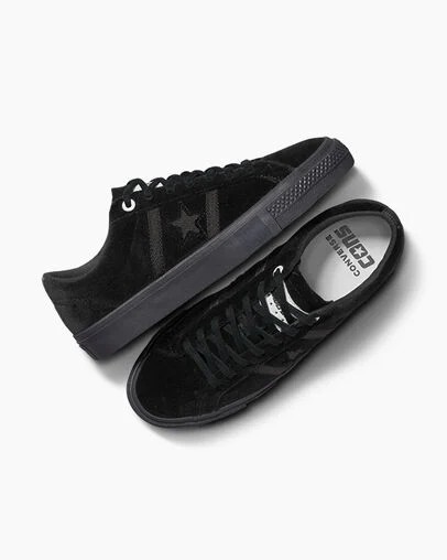 Converse Converse x UNDEFEATED One Star Academy Pro Women Skate Shoes Black USA | C-80497539