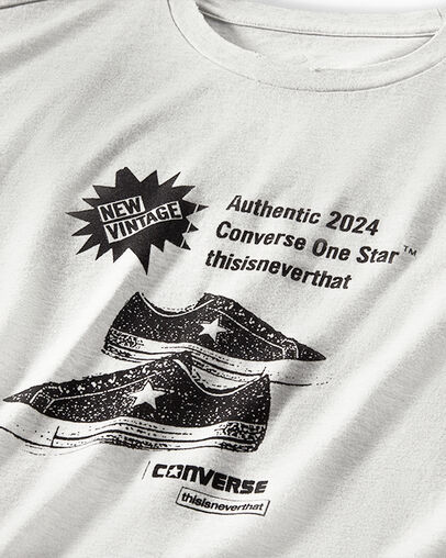 Converse Converse x thisisneverthat Grid Men T Shirts Light Grey USA | C-80169549