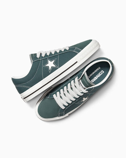 Converse Converse x thisisneverthat One Star Pro Women Skate Shoes Green / Black / White USA | C-24837569