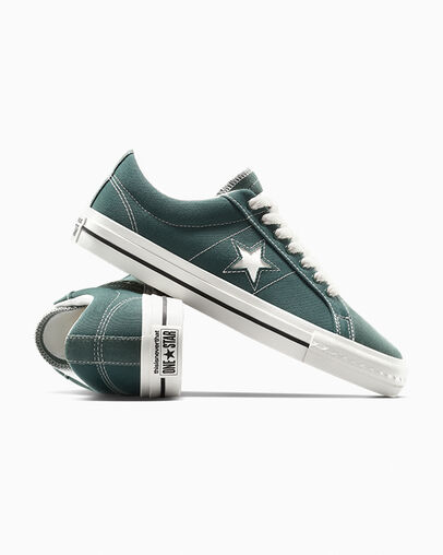 Converse Converse x thisisneverthat One Star Pro Men Skate Shoes Green / Black / White USA | C-62059749