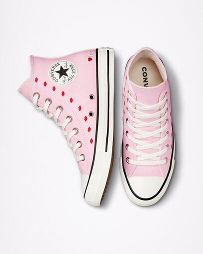 Converse Crafted With Love Chuck Taylor All Star Women Sneakers Pink / White USA | C-57218639
