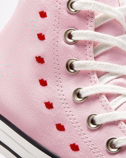 Converse Crafted With Love Chuck Taylor All Star Women Sneakers Pink / White USA | C-26173989
