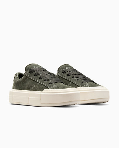 Converse Cruise Suede Women Sneakers Green USA | C-14278369