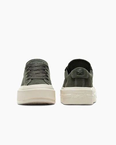 Converse Cruise Suede Women Sneakers Green USA | C-14278369