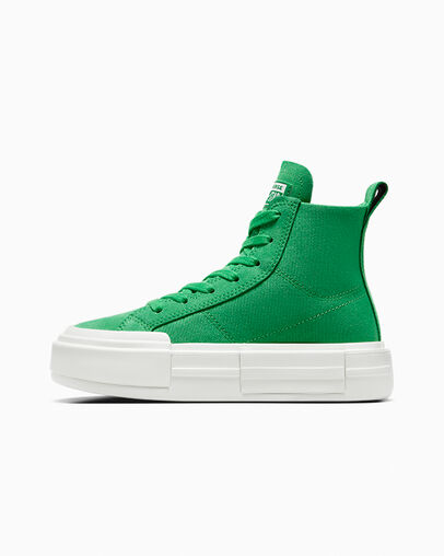 Converse Cruise Women Canvas Shoes Green / Green / White USA | C-76814909