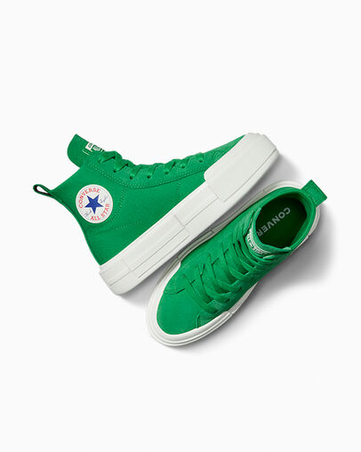 Converse Cruise Women Canvas Shoes Green / Green / White USA | C-76814909