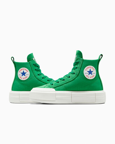 Converse Cruise Women Canvas Shoes Green / Green / White USA | C-76814909