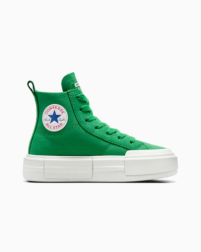 Converse Cruise Women Canvas Shoes Green / Green / White USA | C-76814909