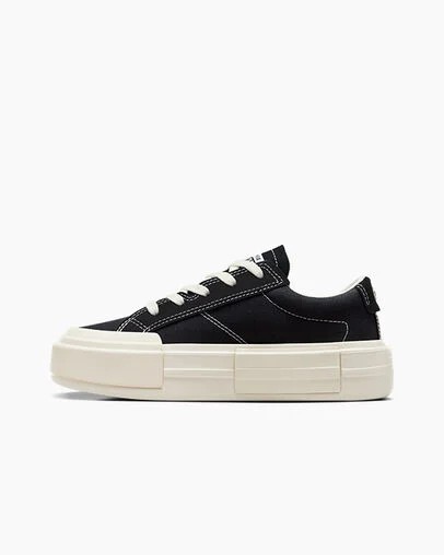 Converse Cruise Women Tennis Shoes Black / White USA | C-12574309