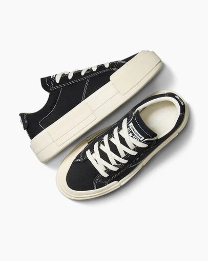 Converse Cruise Women Tennis Shoes Black / White USA | C-12574309