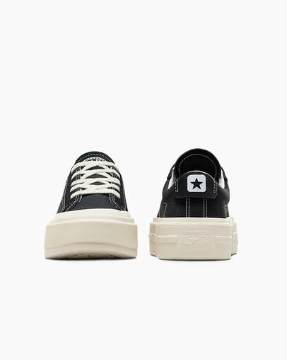 Converse Cruise Women Tennis Shoes Black / White USA | C-12574309