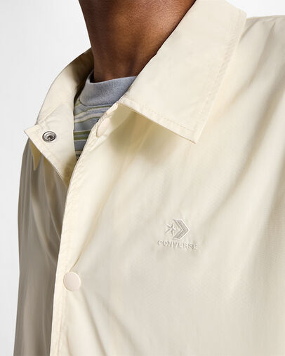 Converse Go-To Andover Coach's Women Jacket White USA | C-09247659