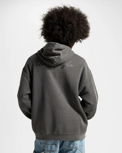 Converse Go-To Chuck 70 Loose Fit Women Hoodie Black USA | C-85047639