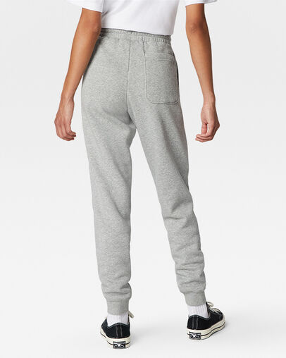 Converse Go-To Embroidered Star Chevron Standard-Fit Women Sweatpants Grey USA | C-85609139