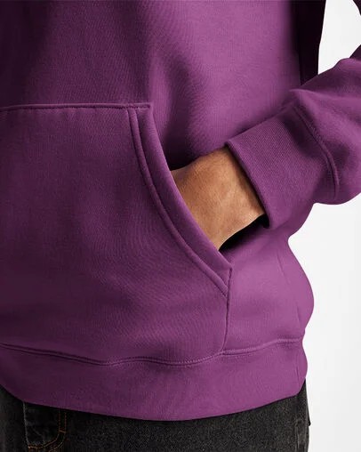 Converse Go-To Embroidered Star Chevron Standard-Fit Fleece Women Hoodie Purple USA | C-84972609