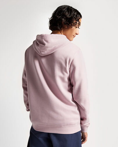Converse Go-To Embroidered Star Chevron Standard-Fit Fleece Women Hoodie Purple USA | C-76052499