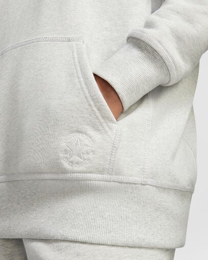 Converse Gold Standard Loose-Fit Men Hoodie Light Grey USA | C-32670489