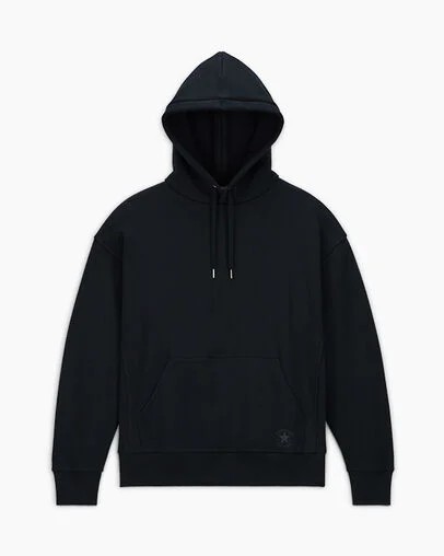 Converse ​Gold Standard Loose-Fit Women Hoodie Black USA | C-63290879