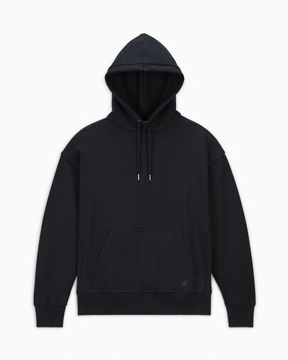 Converse Gold Standard Loose-Fit Women Hoodie Black USA | C-90872169