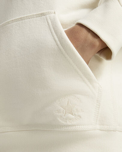 Converse Gold Standard Loose-Fit Women Hoodie White USA | C-50491389