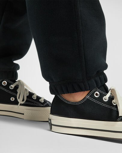 Converse Gold Standard Women Sweatpants Black USA | C-47805169
