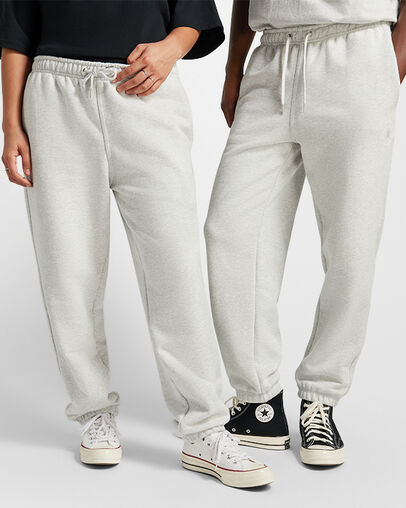 Converse Gold Standard Women Sweatpants Light Grey USA | C-24618709