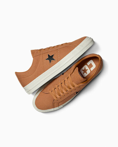 Converse One Star Pro Women Skate Shoes Brown USA | C-34981259