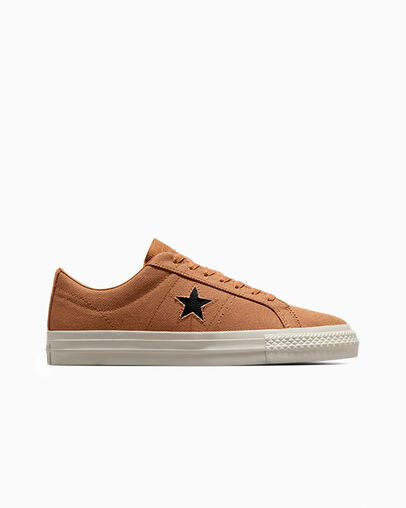 Converse One Star Pro Women Skate Shoes Brown USA | C-34981259