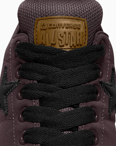Converse One Star Puff Women Skate Shoes Burgundy / Black USA | C-65418029
