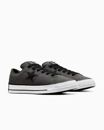 Converse One Star Puff Women Skate Shoes Black / White USA | C-95124679