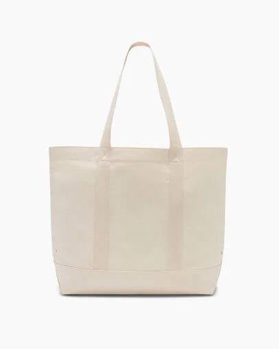 Converse Premium Canvas Women Tote Bag Beige USA | C-02739419