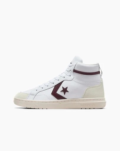Converse Pro Blaze Classic Men Boots Burgundy / Purple / White USA | C-81725069