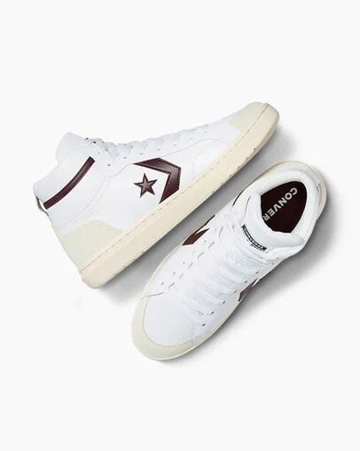 Converse Pro Blaze Classic Men Boots Burgundy / Purple / White USA | C-81725069
