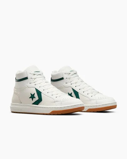 Converse Pro Blaze Classic Sport Luxe Women Basketball Shoes White / Green USA | C-92051349