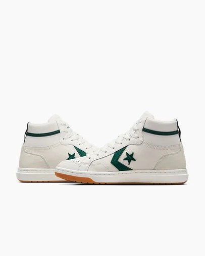 Converse Pro Blaze Classic Sport Luxe Women Basketball Shoes White / Green USA | C-92051349