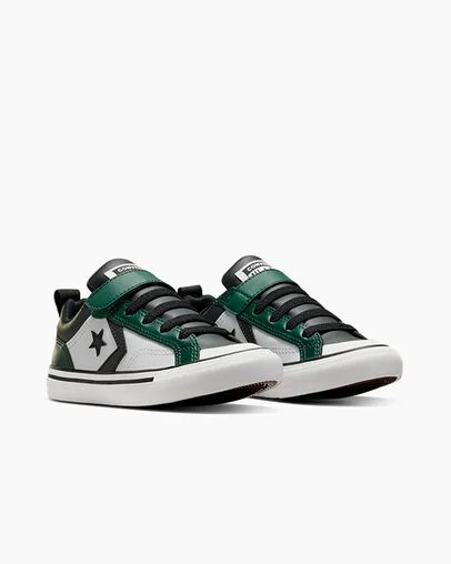 Converse Pro Blaze Kids' Sneakers Green / Black / White USA | C-18092739