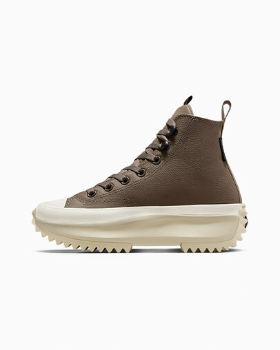 Converse Run Star Hike Women Platform Shoes Brown / Black USA | C-37840159