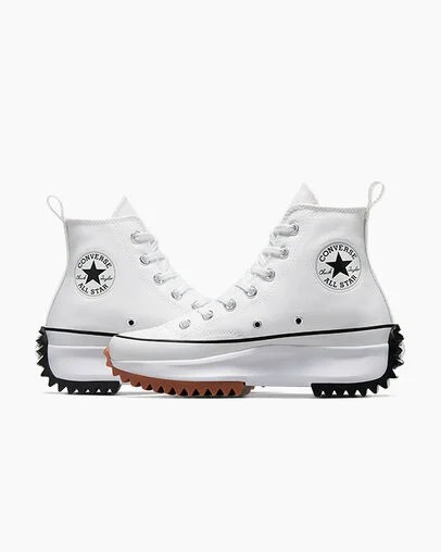 Converse Run Star Hike Women Platform Shoes White / Black USA | C-96250789