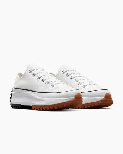 Converse Run Star Hike Women Platform Shoes White / Black USA | C-39842159