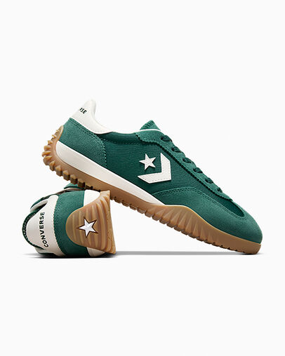 Converse Run Star Women Trainers Green / White USA | C-45692719