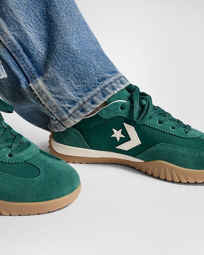 Converse Run Star Women Trainers Green / White USA | C-45692719