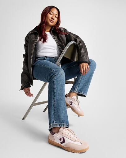 Converse Run Star Women Trainers Pink / Purple USA | C-50368219