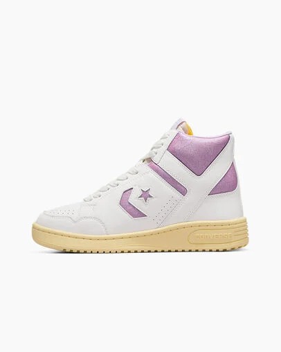 Converse Shai Weapon Women Basketball Shoes White / Purple USA | C-26841079