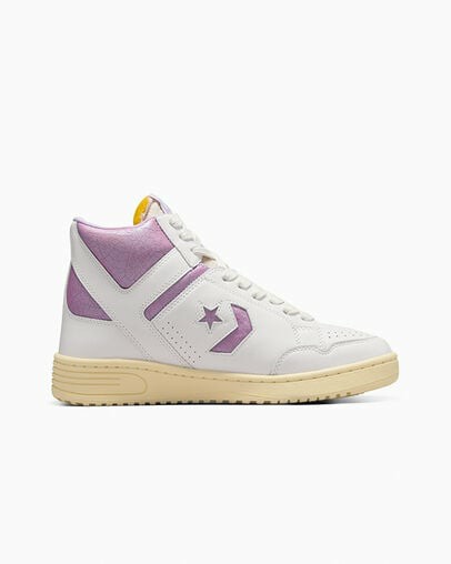 Converse Shai Weapon Women Basketball Shoes White / Purple USA | C-26841079