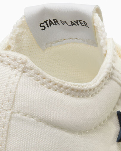 Converse Star Player 76 Easy-On Kids' Canvas Shoes White / Black USA | C-63824759