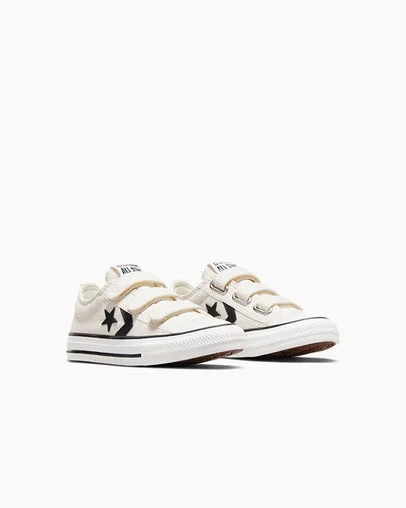 Converse Star Player 76 Kids' Sneakers White / Black USA | C-87965439