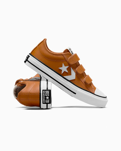 Converse Star Player 76 Leather Kids' Sneakers Multicolor USA | C-49502179